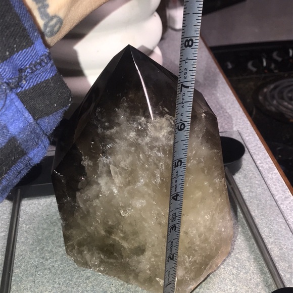 Phantom Smokey Quartz point 8 lbs+ 8 L